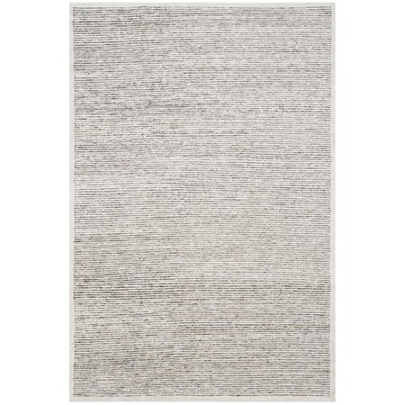 Safavieh 8 x 10 ft. Tibetan Hand Loomed Rectangle Area Rug, Ivory TIB555E-8